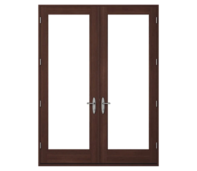 PELLA® RESERVE TRADITIONAL Wood Hinged Patio Door in Normal